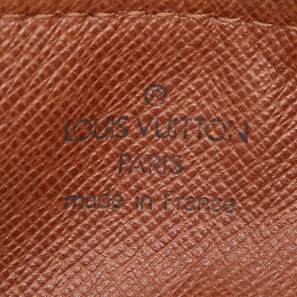 LOUIS VUITTON Authentic Brown Monogram Leather Papillon Pouch - Picture 9 of 9